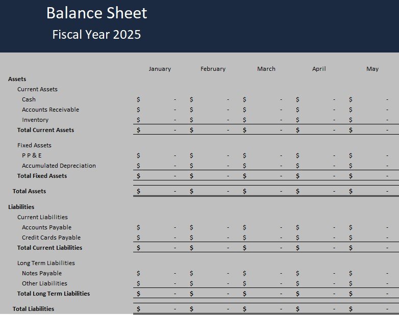 Small Business Financial Statements